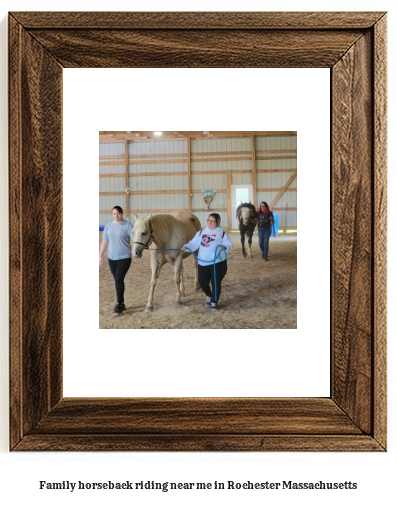 family horseback riding near me in Rochester, Massachusetts